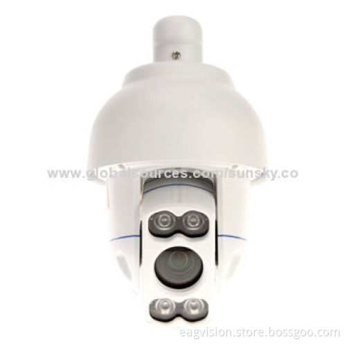 Wired LED Infrared HD Mini IP Outdoor IR PTZ Camera